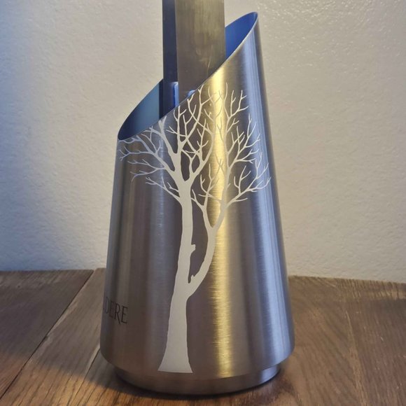 Belvedere Vodka Stainless Steel Ice Bucket Bottle Holder w/ Tongs & Foam Inserts - Picture 3 of 7